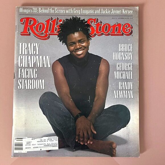 Tracy Chapman - Vintage 80's Rolling Stone Magazine 1988- Issue #535 - Picture 1 of 1